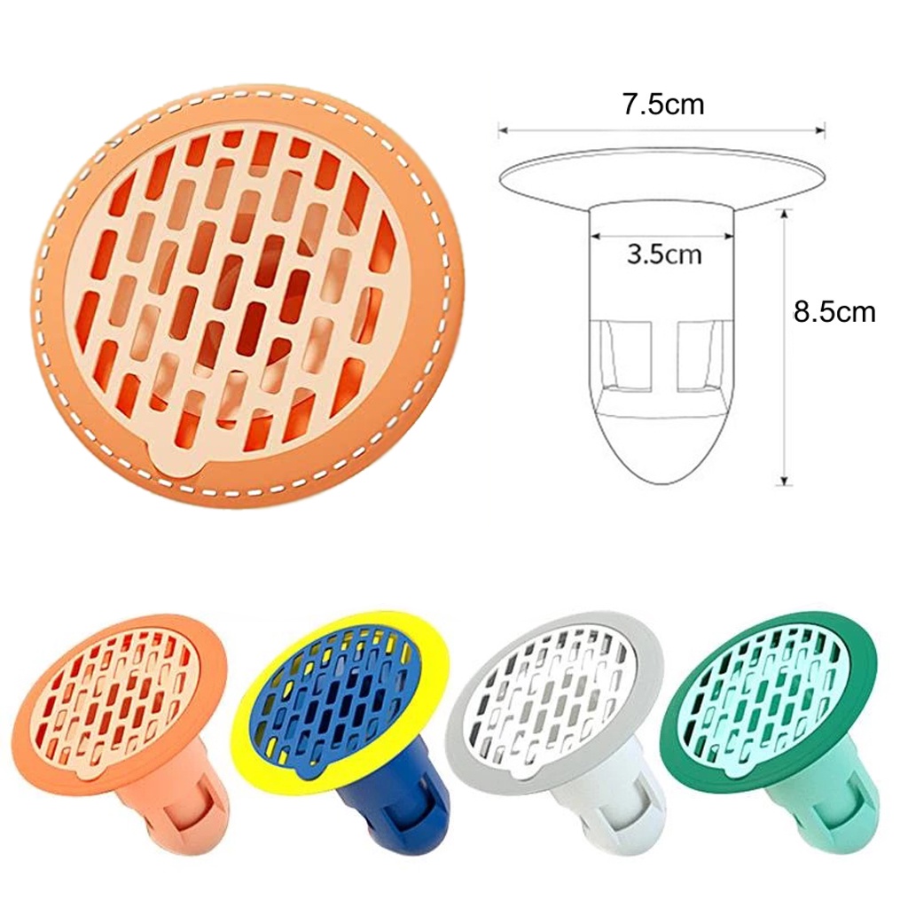 INFY - R678 Saringan Wastafel Lantai Drainase Penutup Saluran Air Lantai Wastafel Anti Bau / Mampet