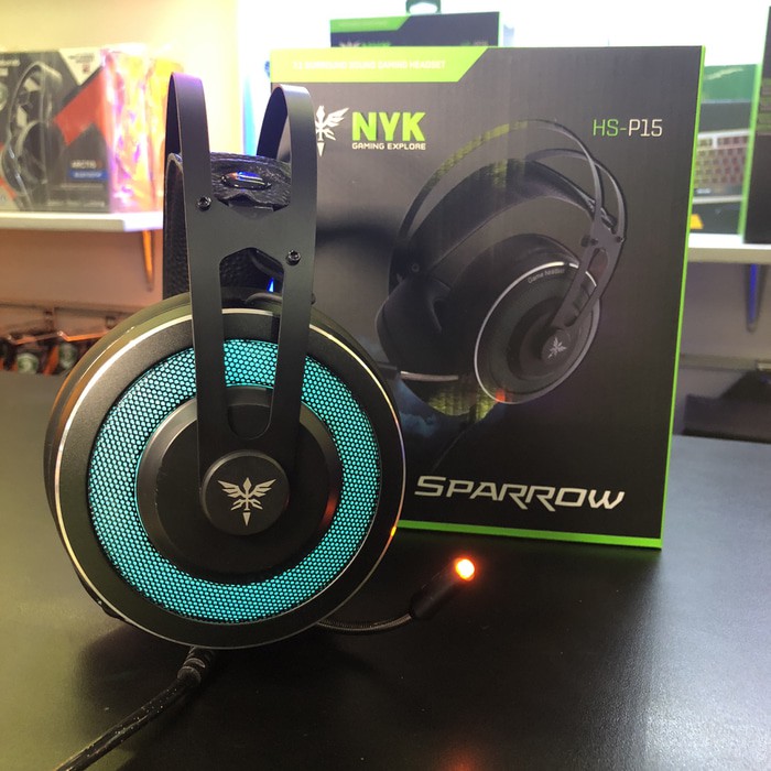 NYK HS P15 Sparrow RGB Gaming Headset