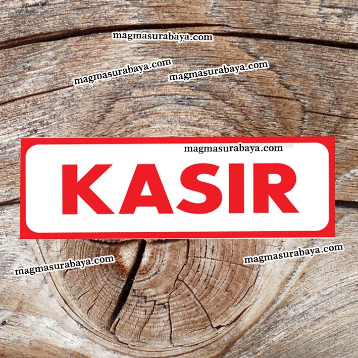 Jual Stiker Kasir Kasir Sticker Kasir Indonesiashopee Indonesia 0689