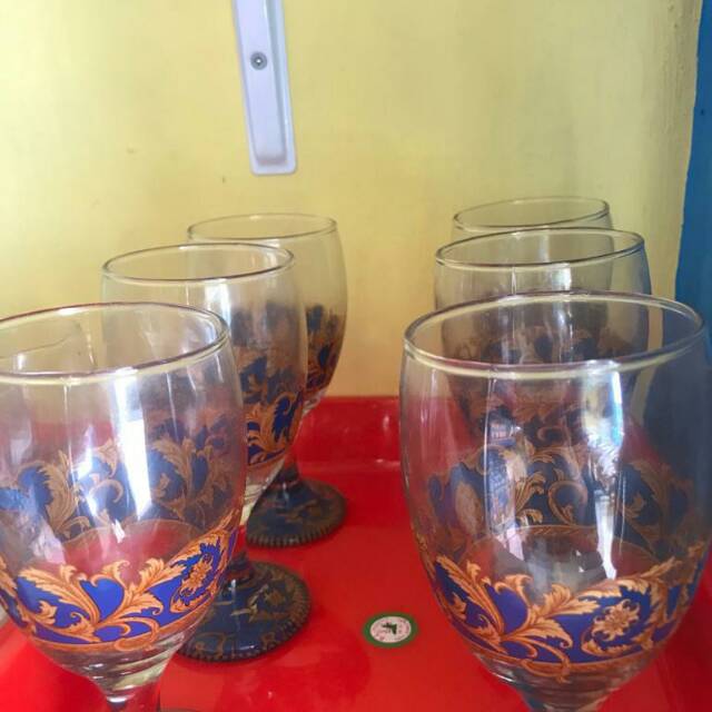 Gelas payung batik