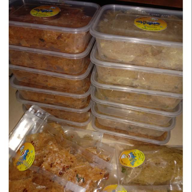 

Kripik kaca Original (Tidak Pedas) kemasan Tepak Makan