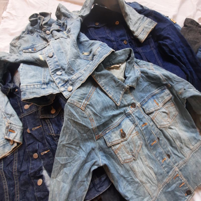 borongan jaket jeans