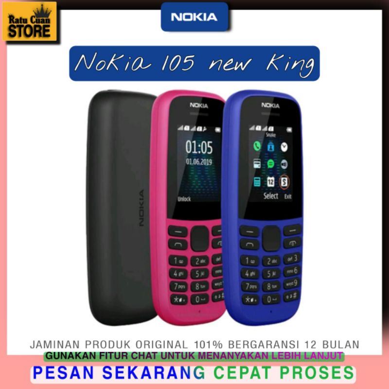 Nokia 105 new 2021 hp jadul nokia berkwalitas garansi tam