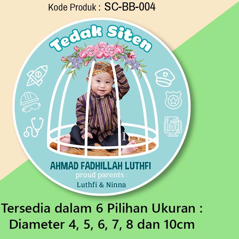 

✨ STIKER TEDAK SITEN TEDHAK SITEN PITONAN TURUN TANAH STICKER KOTAK KADO SOUVENIR SUKURAN SYUKURAN S