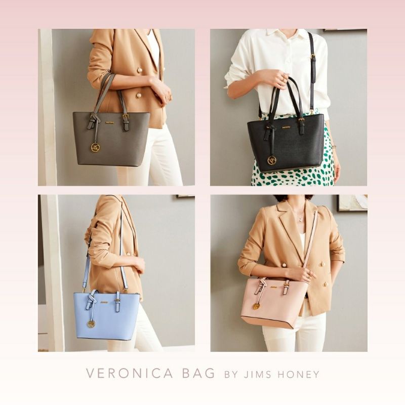 Veronica Helena bag jimshoney original tas selempang wanita murah fashion import tas kerja  cod