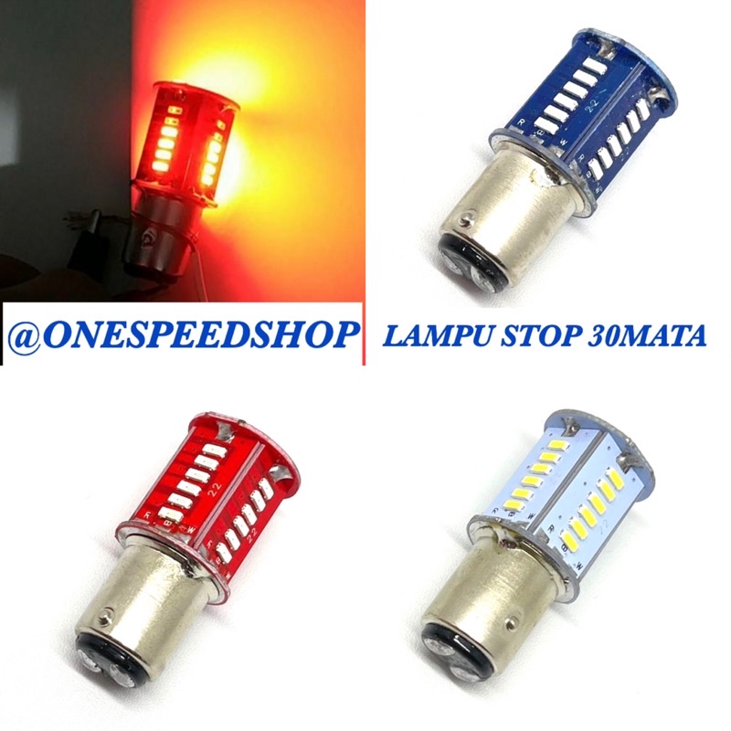 Lampu stop rem belakang 30led running STOPLAMP BELAKANG 30MATA RUNNING UNIVERSAL