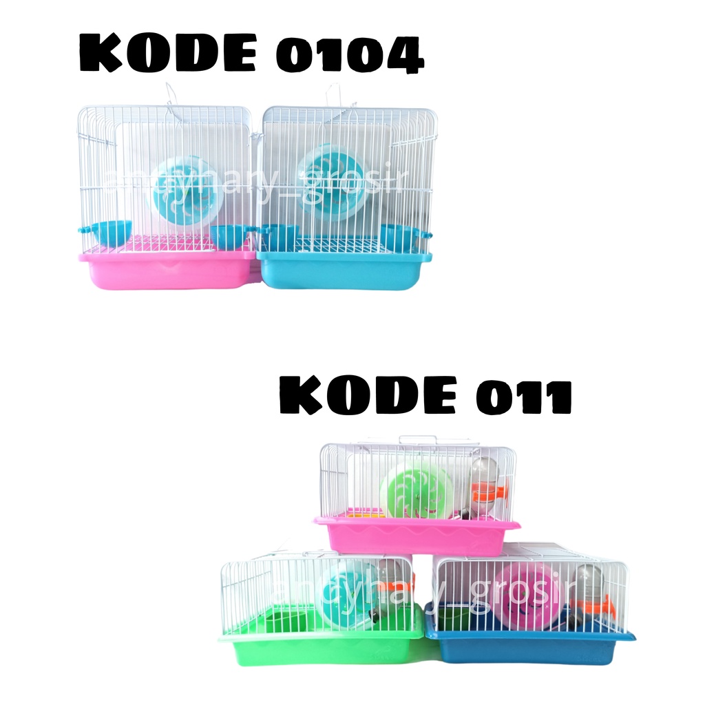 KANDANG HAMSTER KECIL / MINI HAMSTER CAGE