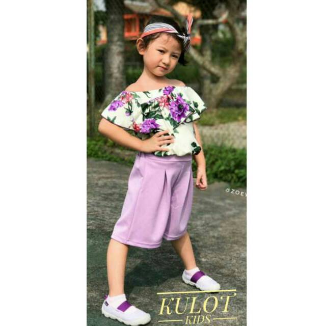  Celana  Kulot  Anak  Cewek Cantik Lucu Murah Kulot  Kids 