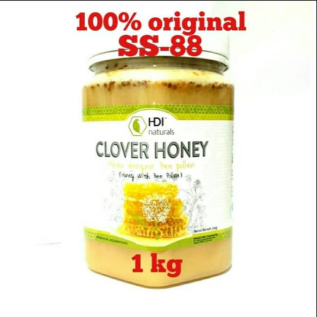 HDI CLOVER HONEY (MADU ASLI, MADU BAGUS) ORIGINAL  ~ 1 KG