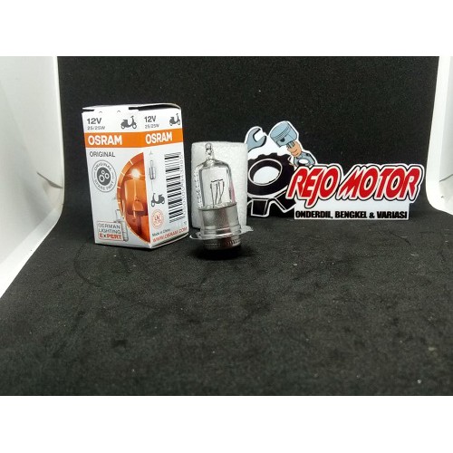Bohlam Depan Motor Halogen K1 Kaki 1 12V 35W Original Osram