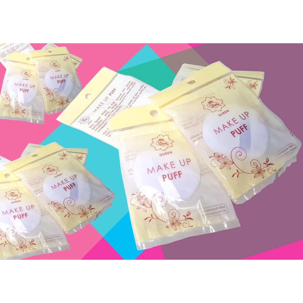 Spons Bedak Tabur Viva Queen