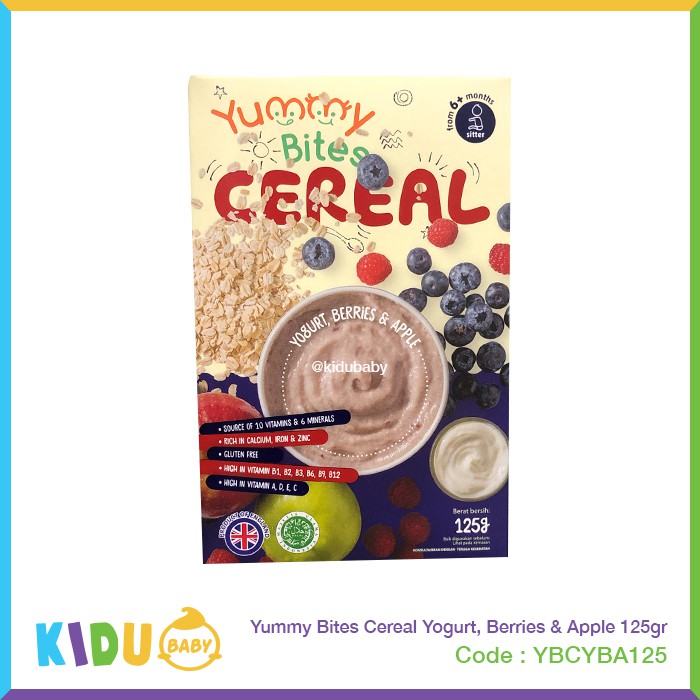 Yummy Bites Cereal Makanan Cereal Bayi dan Anak Kidu Baby