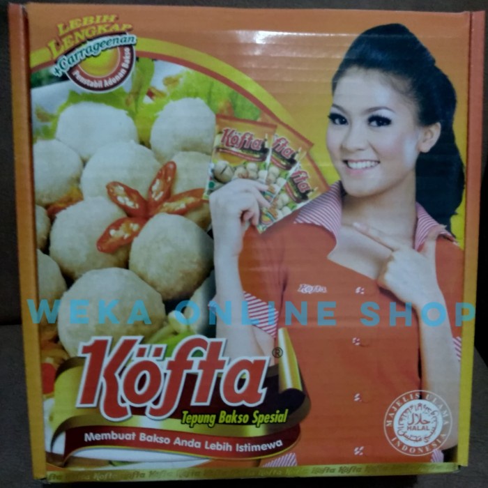 

BISA COD Kofta Tepung Bakso / Baso Spesial Kofta 100% Asli - 1 DUS