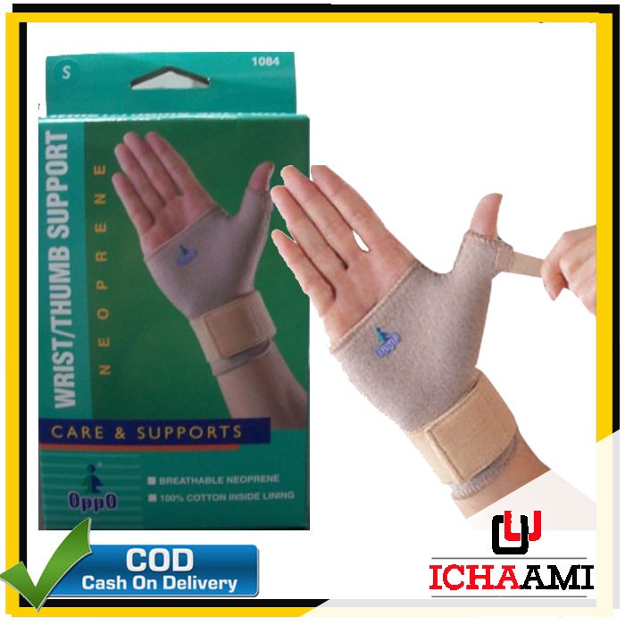 Deker Pergelangan Tangan &amp; Jempol Oppo 1084 Wrist Thumb Support Untuk Fitness