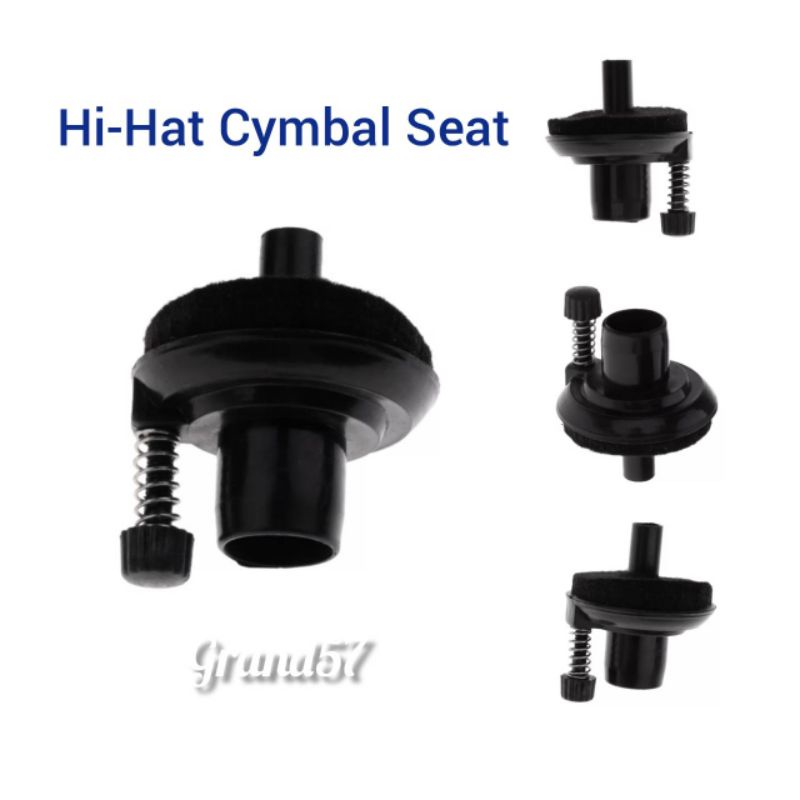 Hihat cymbal drum cup seat stand holder hi-hat pemegang dudukan hi hat