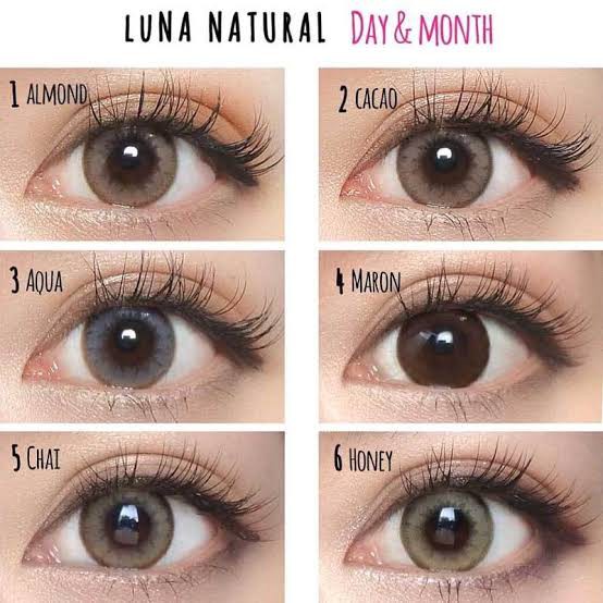 Softlens EOS Top Gel Luna Natural - Made in Korea - 14.5mm - NORMAL