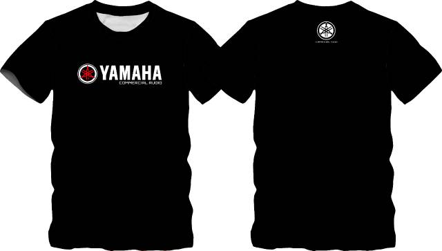 YAMAHA AUDIO kaos sablon berkualitas