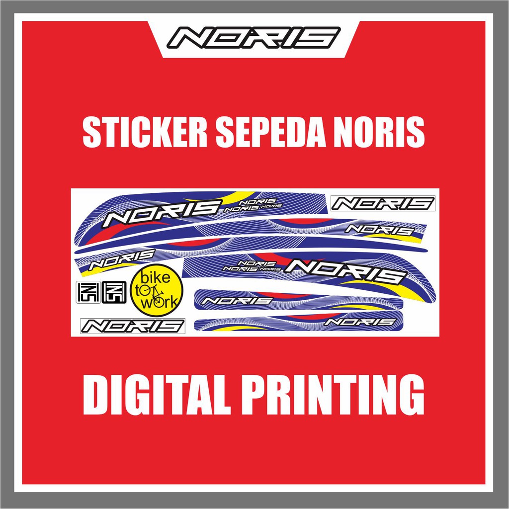 STICKER SEPEDA NORIS 04