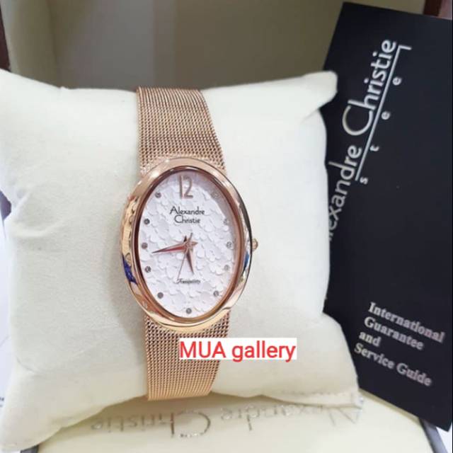 Alexandre Christie 2858 original jam tangan wanita