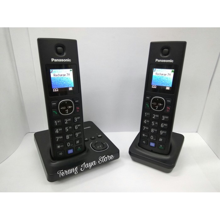 

Telepon Wireless Panasonic KX-TG7862 Answer Machine (2 Handset) Hitam