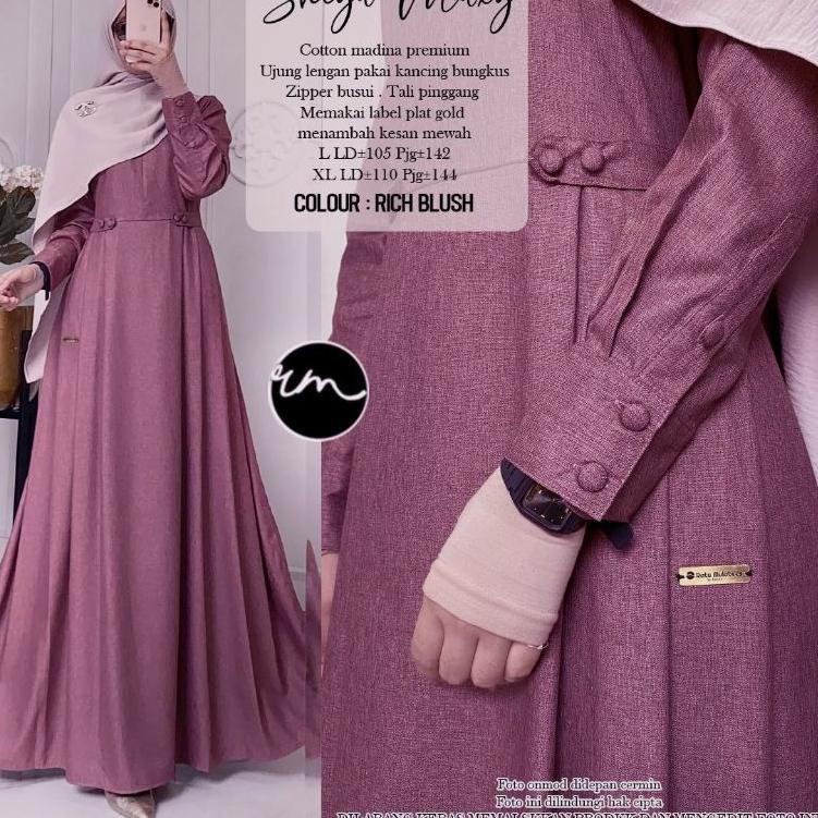 Model Baru.. Sheya Maxy Gamis Terlaris by Ratu Mulabees