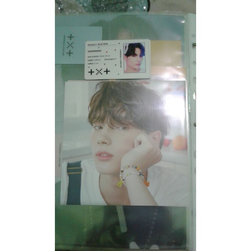 TXT HUENINGAI POSTCARD R MINISODE BLUE HOUR