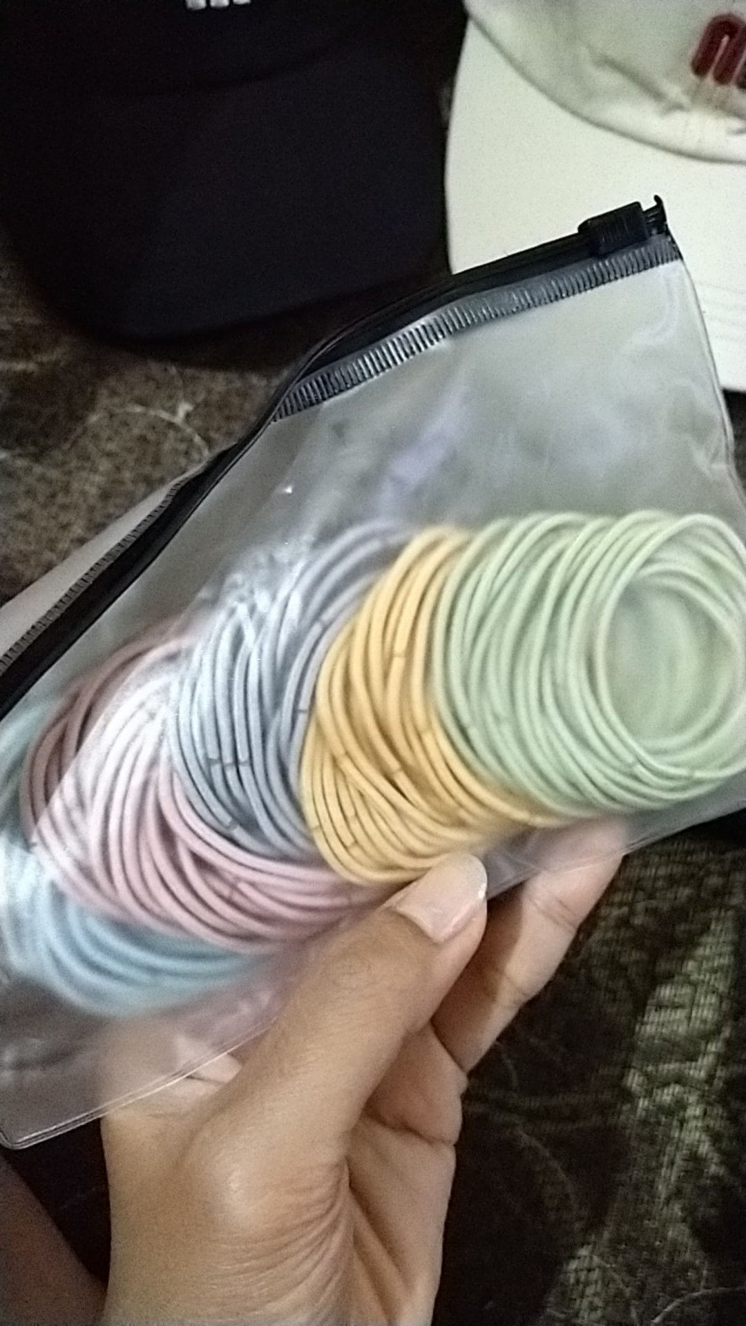 Millennio Ik01 Ikat Rambut Korea I Can Swim Isi 100 Pcs Warna Warni