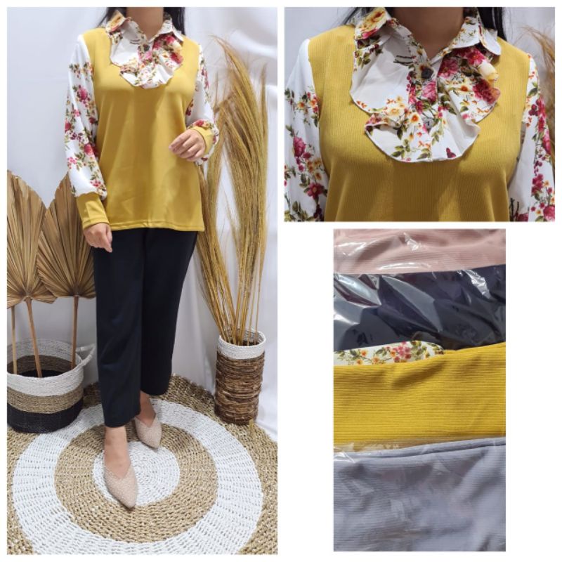 CAVELL 752 ATASAN KNIT BUNGA