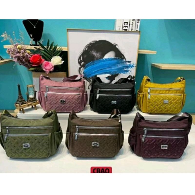 Tas Selempang Chibao 2152-22 Kanvas Chibao Terbaru