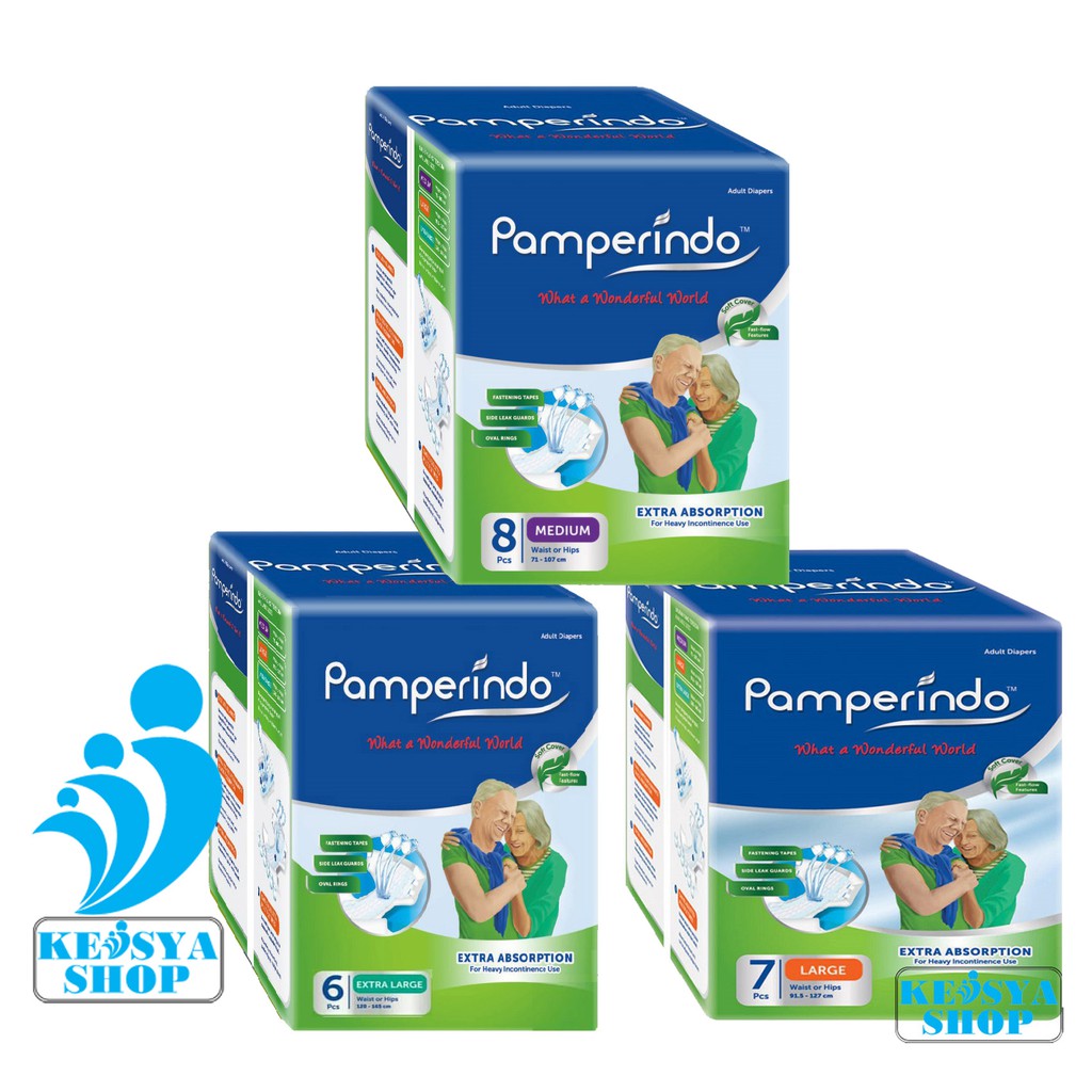 Diapers PAMPERINDO POPOK DEWASA