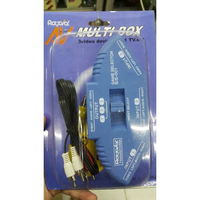 AV selector merk Rapid AV Multibox