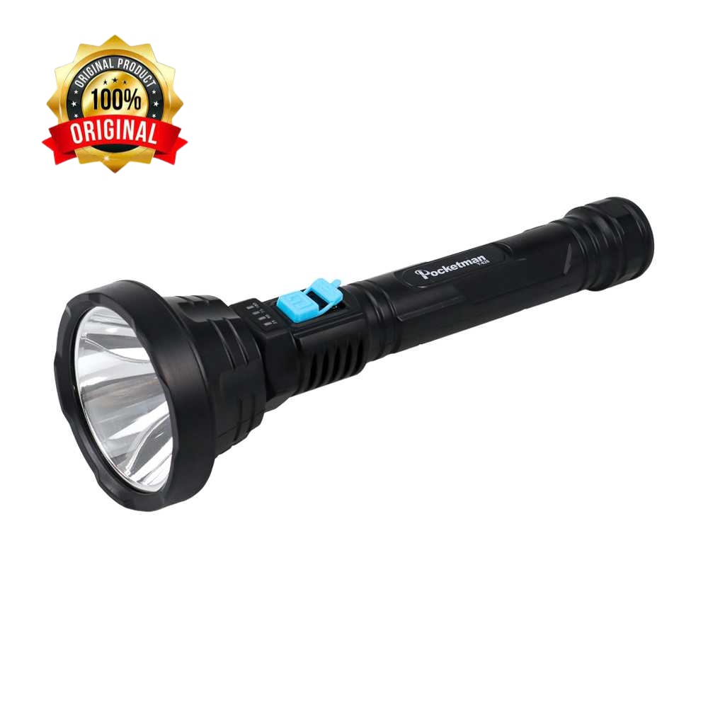 Pocketman Senter LED Waterproof USB Cree XPE 500 Lumens - Y-826