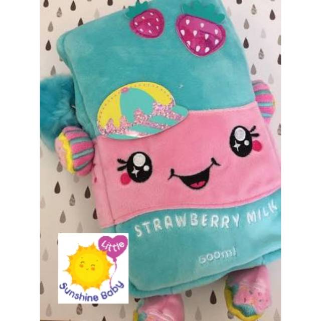 

Smiggle Pencil Case Strawberry Milk Blue Ori