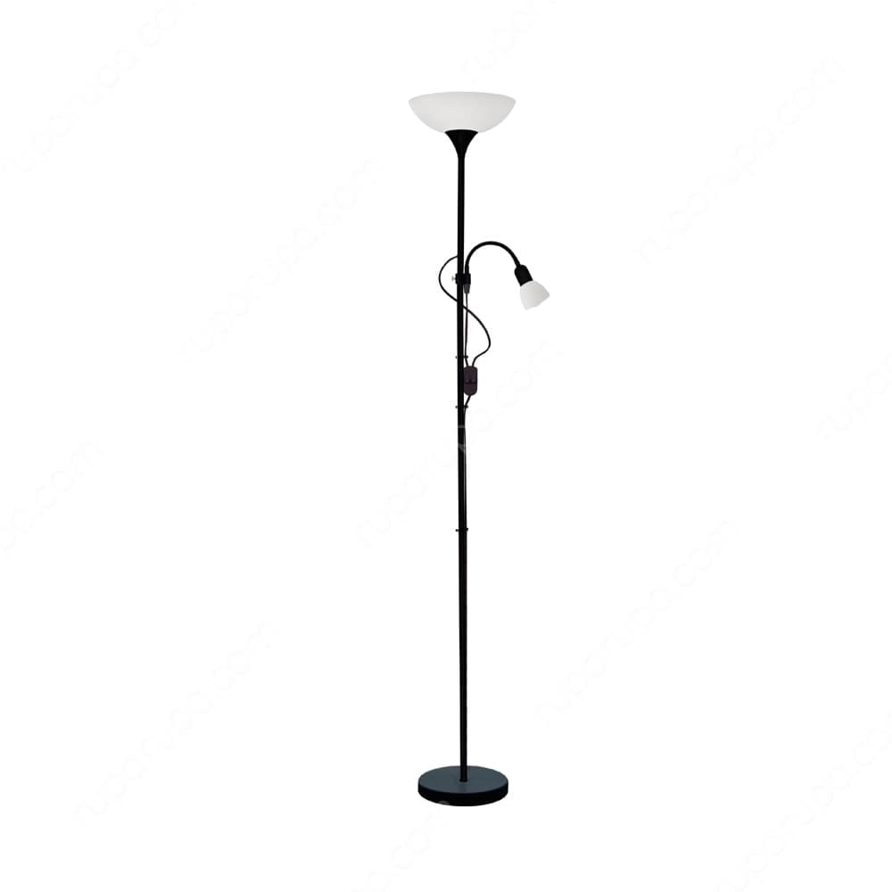 Standing lamp eglo Ace Hardware Best Seller / LAMPU LANTAI MINIMALIS SUDUT BERDIRI EGLO UP ACE HARDWARE / FLOOR LAMP UP2 NICKLE-MATT 82842 / Lampu Berdiri / Lampu Lantai Eglo Up / Lampu Hias Mewah / Lampu Sudut