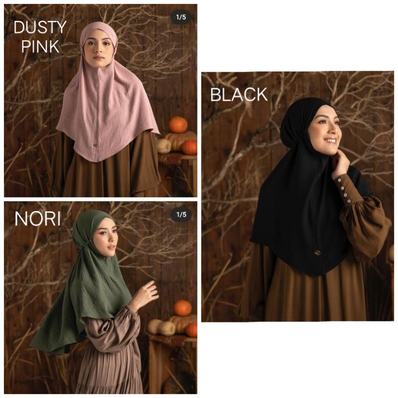ALUNA BERGO BLACK, DUSTYPINK, NORI by Heaven Lights