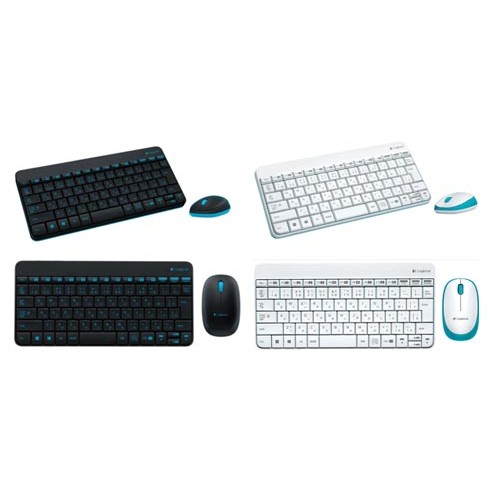 Trend-Logitech Keyboard and Mouse Wireless MK240 Original