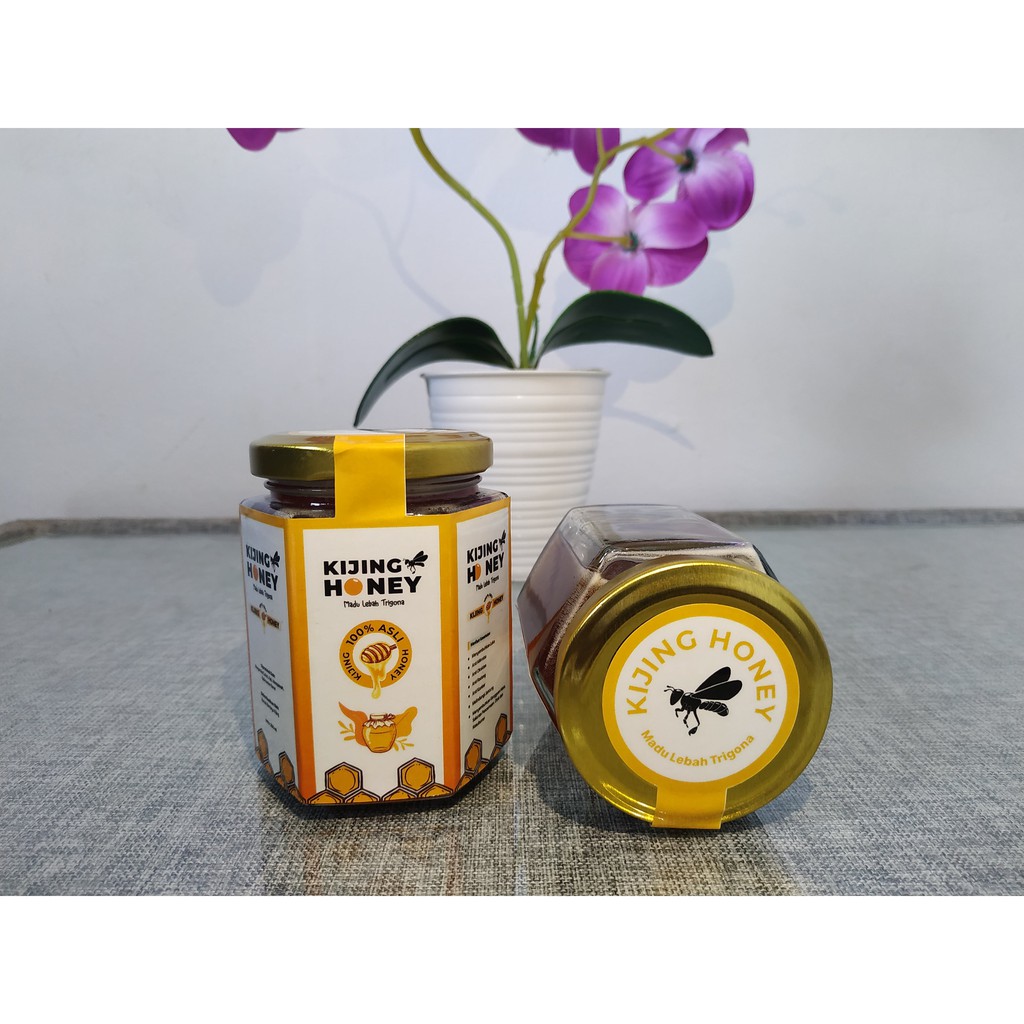 

MADU KELULUT/TRIGONA KIJING HONEY 200ml Alami & Asli 100%