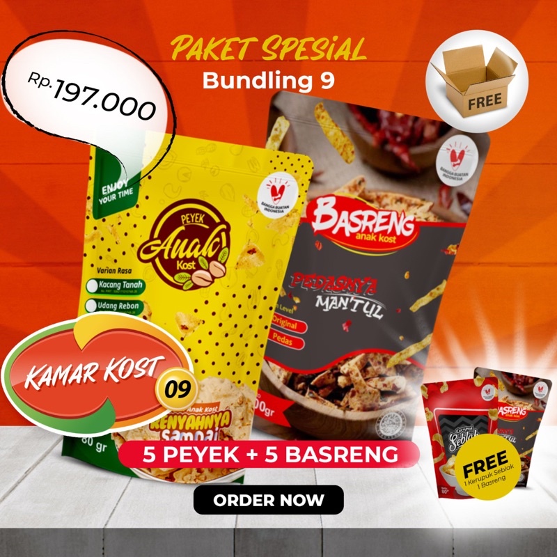 

PEYEK ANAK KOST PAKET SPESIAL KAMAR KOST 09