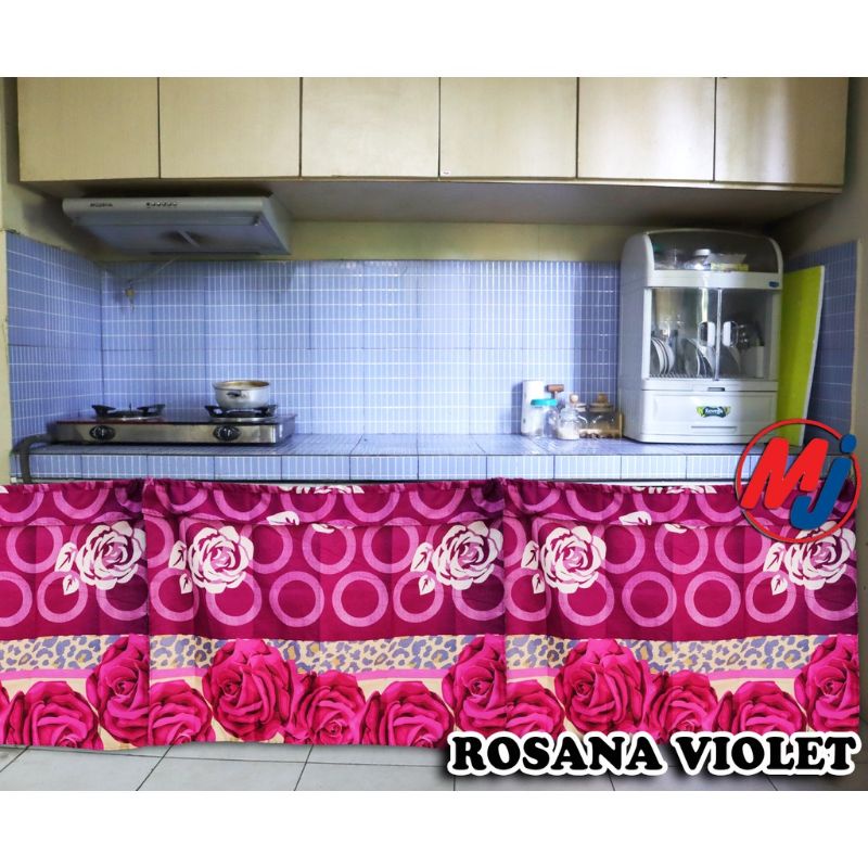 Medan Termurah Gorden cantik 100x75 kualitas terbaik Tirai kolong dapur