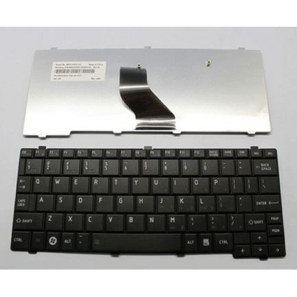 Keyboard Laptop Toshiba T115 NB500 NB505 NB510 NB520 NB200 NB205 NB250 T110 Hitam