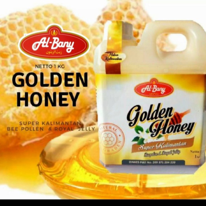 

Madu Golden Honey Al Bany 1 Kg/melancarkan peredaran darah