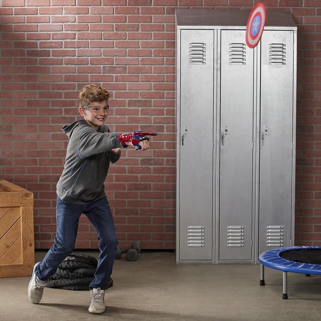 Hasbro E7375 Avengers Captain  America Nerf Power Moves