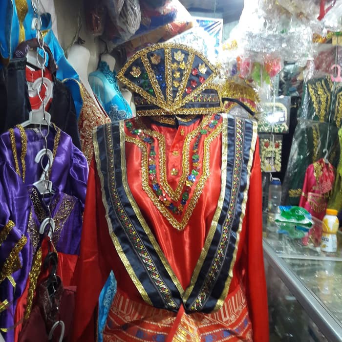  Jual  baju  adat  aceh saman dewasa  adat  nusantara STOK 