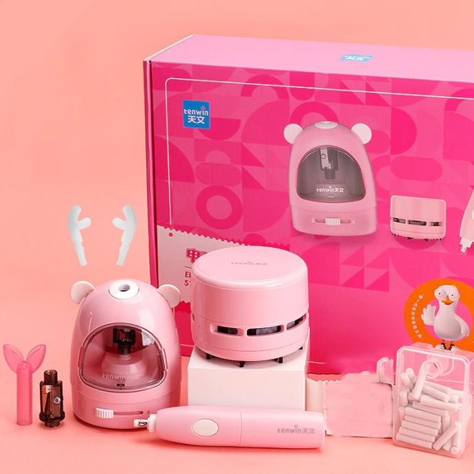

Tenwin Sketch Electric Pencil Sharpener Electronic Erasers Mechanical