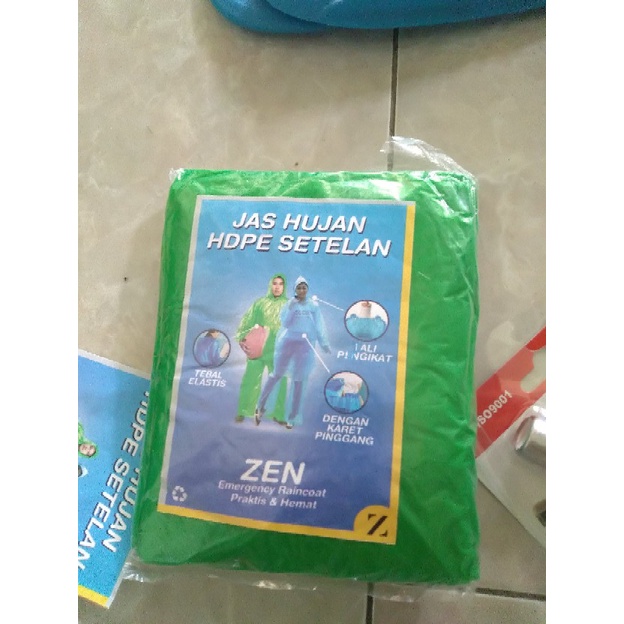 [Bisa COD] Jas Hujan Plastik Pria Wanita Dewasa Mantel Jas Hujan Dewasa Setelan Baju Celana Tebal dan Kuat