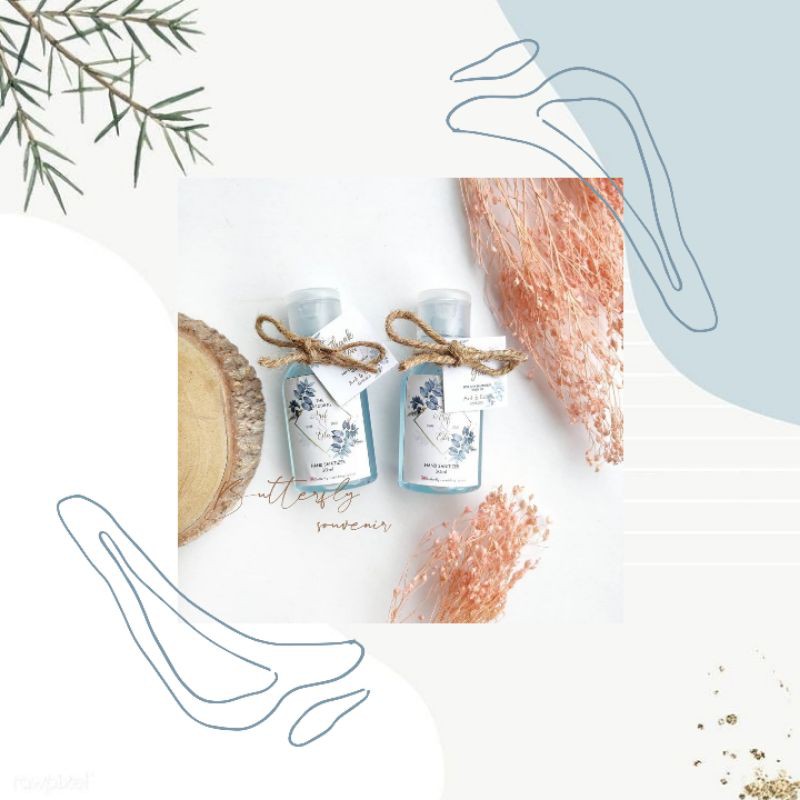 souvenir hand sanitizer pernikahan wedding nikah murah