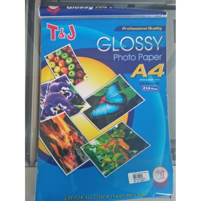 

Kertas Photo Foto Glossy Tom N Jerry 210gsm