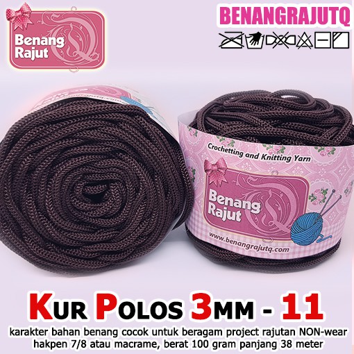 

KUR POLOS 11 COKELAT TUA KEMERAHAN