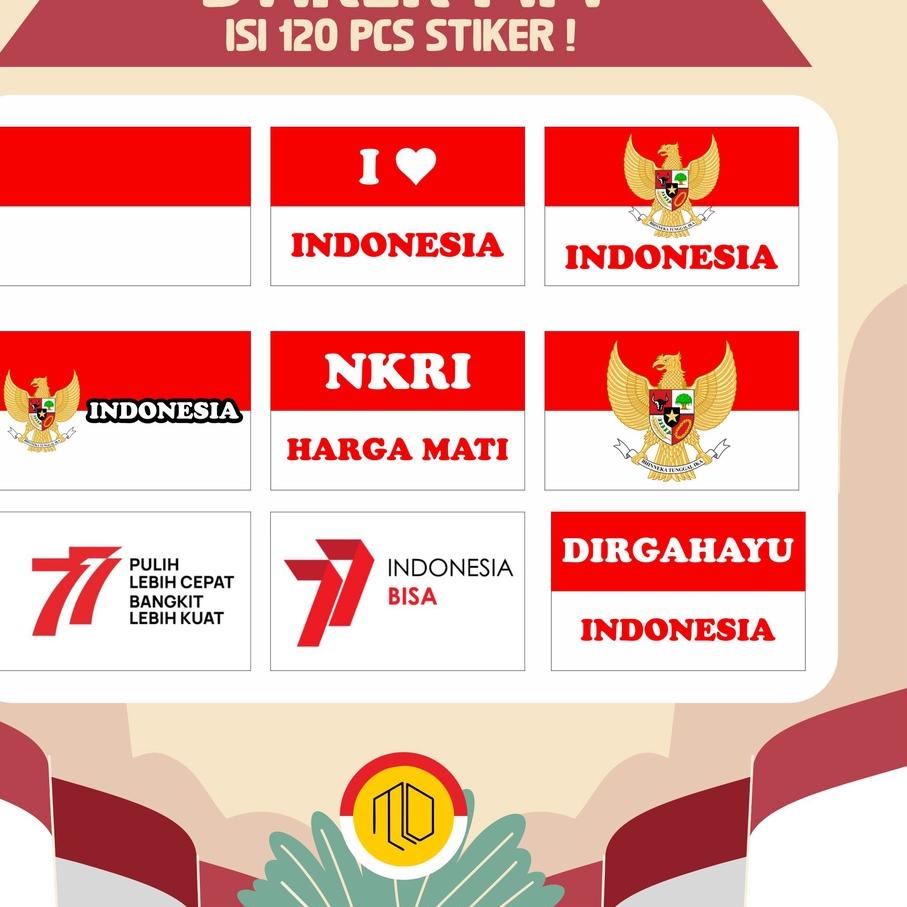 

Original ( ISI 120 PCS ) STIKER PIPI MERAH PUTIH / STIKER BENDERA INDONESIA 17 AGUSTUS / DIRGAHAYU INDONESIA / TEMPELAN PIPI BENDERA /STIKER PIPI MERAH PUTIH MOTIF I LOVE / Sticker Pipi HUT RI Bendera Merah Putih / Stiker Kemerdekaan Indonesia / Pancasil