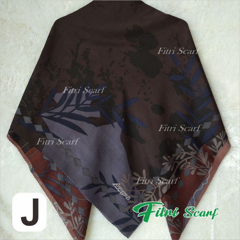 jilbab segi empat motif hijab segi empat motif kerudung segi empat motif azara oscara M 100-J